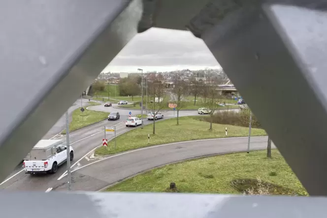 Der Unfall ereignete sich am Bubenhauser Kreisel.