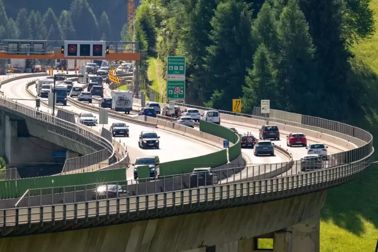 Nach der Demo auf der Brennerautobahn mit Totalsperre