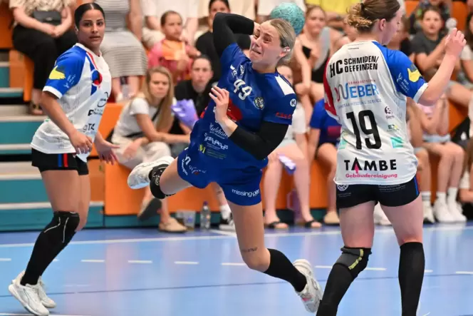 Lucie Krein und ihre Teamkolleginnen versuchten alles, um den Aufstieg fest zu machen.
