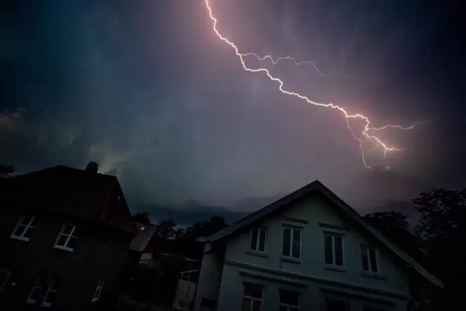 Besonders für den Dienstag wird in der Woche Gewitter erwartet.