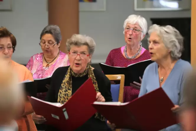 Gemeinschaft, Geist, Gesundheit: Singen tut gut.