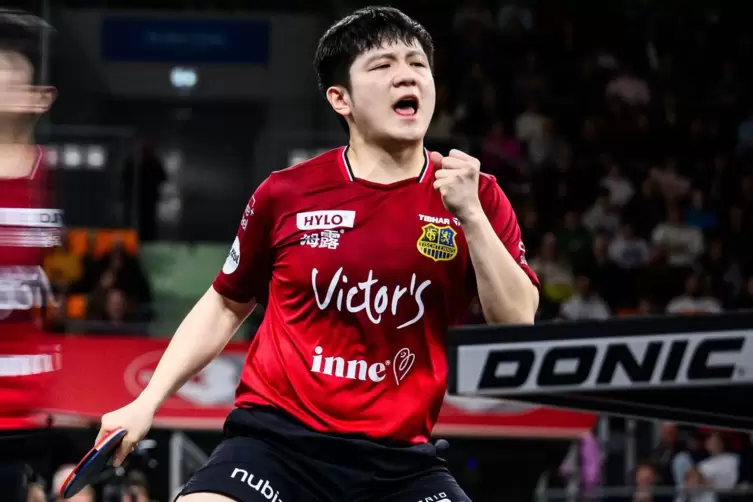 Fan Zhendong vom 1. FC Saarbrücken