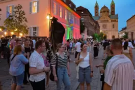 Viel los war auf der Maximilianstraße.