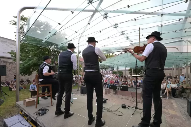 Klezmer Quartett Heidelberg im Judenhof.