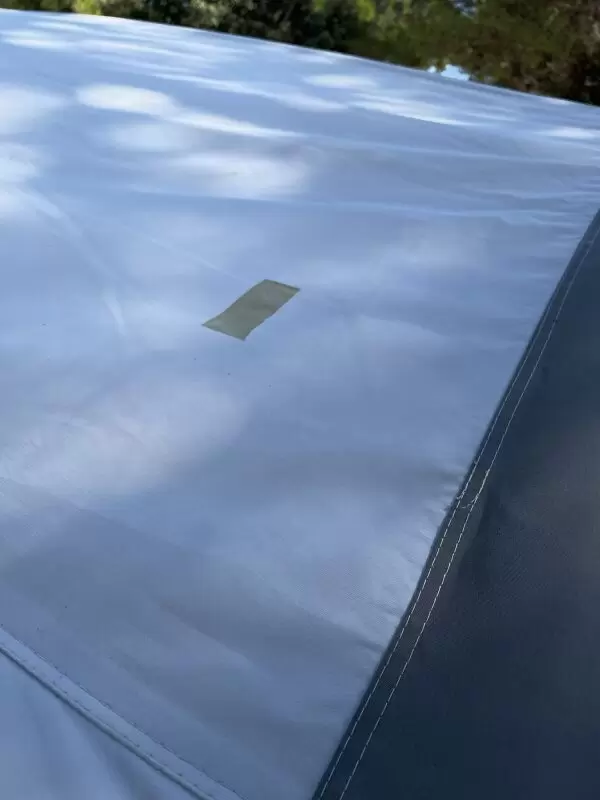 11253511_10_1 Sehr gepflegtes Luft Teilvorzelt von Kampa (Fiesta Air Pro 350) abzugeben. Die Luftschläuche sind dicht und alle Reisverschlüsse