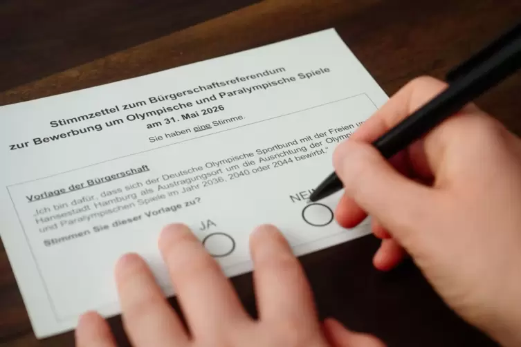 Referendum &uuml;ber Olympia-Bewerbung in Hamburg