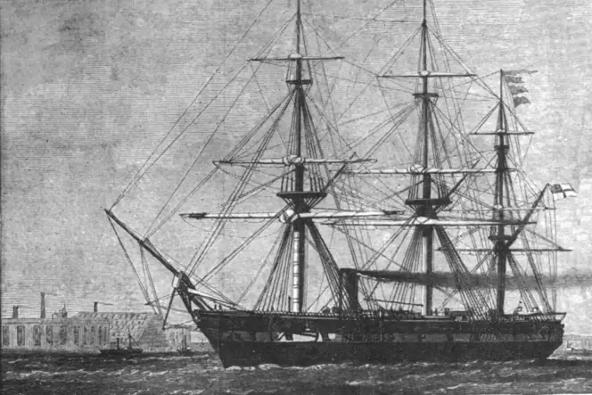 Die HMS Challenger gilt als Vorreiter für viele weitere Forschungsschiffe. Sie stieß 1872 in See.