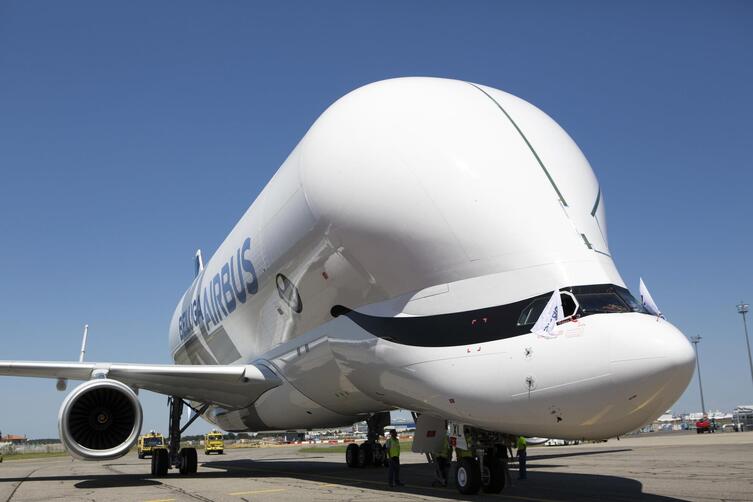 Der Airbus Beluga wurde nur f&uuml;nfmal produziert.