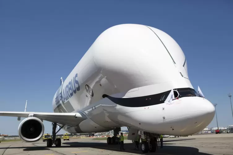 Der Airbus Beluga wurde nur f&uuml;nfmal produziert.