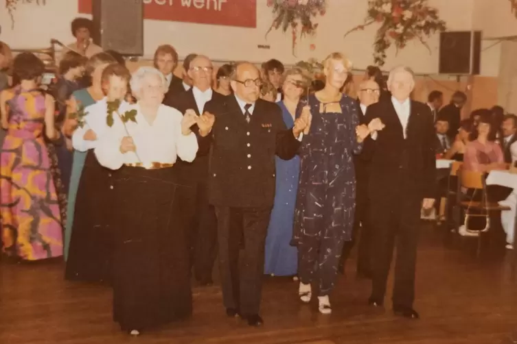 In dem Lokal wurde gern und viel getanzt. 