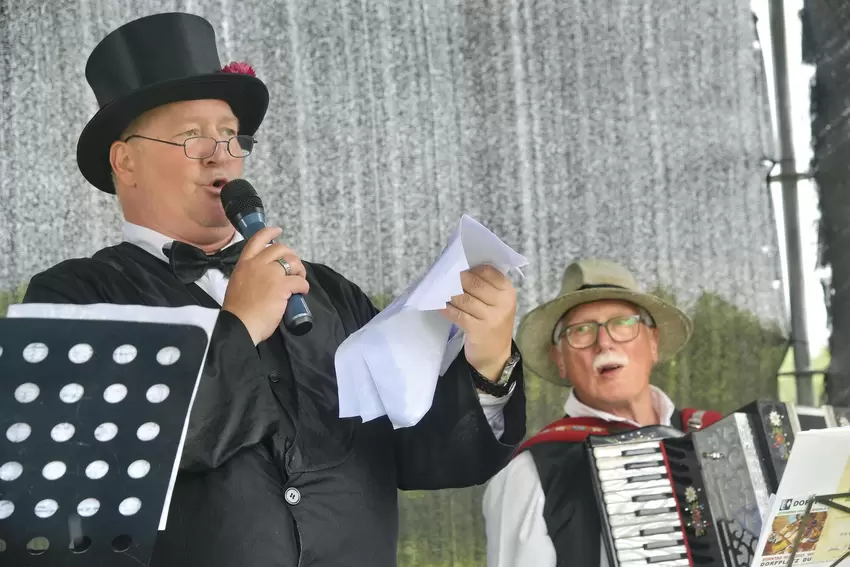 Comeback für den Kerweborsch: Thomas Scheuermann hielt die Kerweredd.