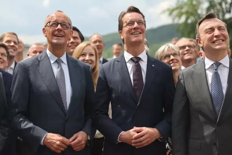 Klausur der nordrhein-westfälischen CDU in Meschede