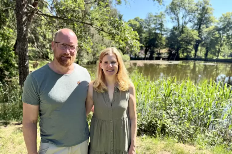 Die neuen Eigent&uuml;mer der Wattenheimer Hetschm&uuml;hle: Jens und Antje Menzel. 