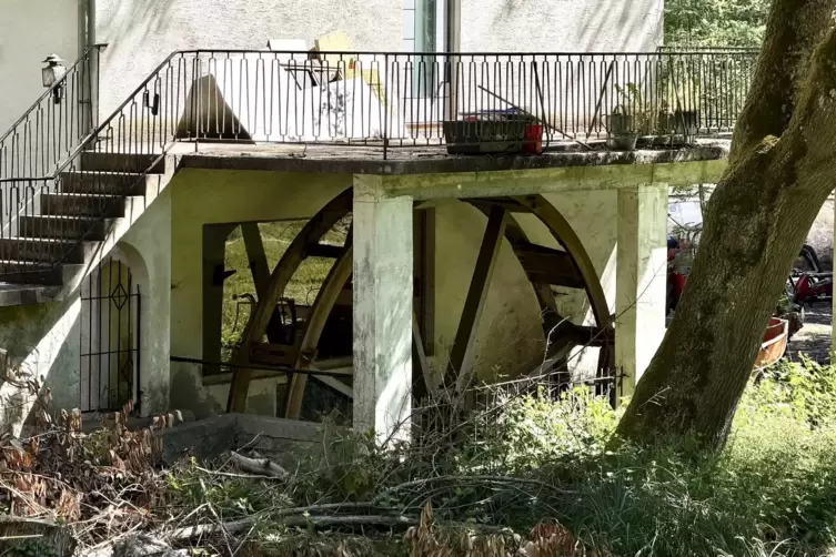 Das oberschl&auml;chtige M&uuml;hlrad der Hetschm&uuml;hle soll bald wieder eine Attraktion sein.