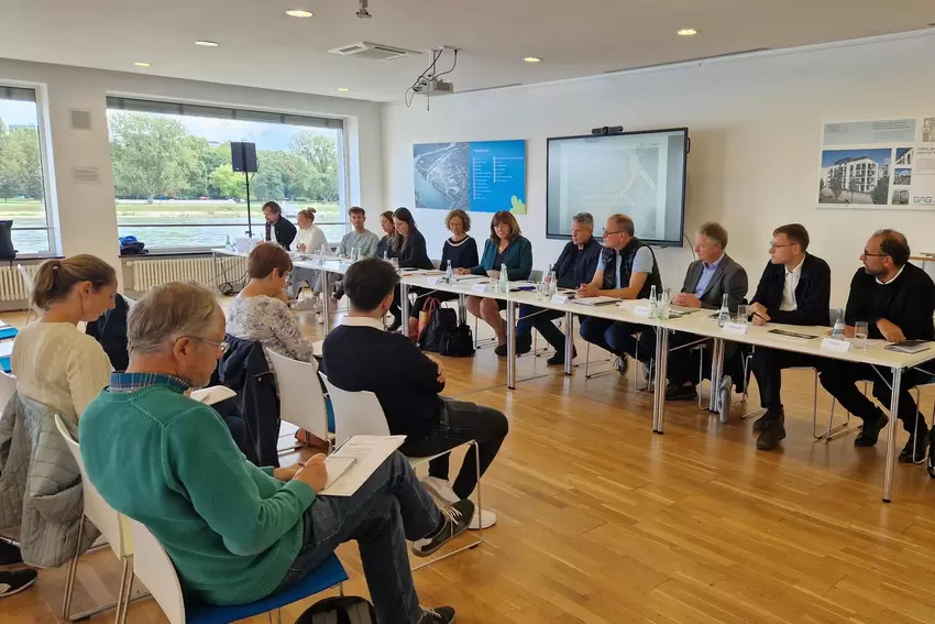 September 2024: Auftaktveranstaltung zum sogenannten Werkstattverfahren, damals noch mit OB Jutta Steinruck.