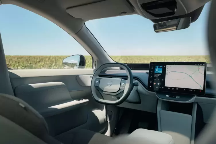 Cockpit im Volvo EX60