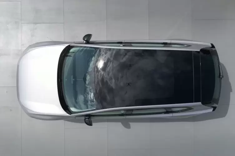 Dach des Volvo EX60