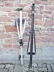 1 Atera-Giro, ALU, für 33 €, 1 Atera, Metall, für 25 €, zu verkaufen,