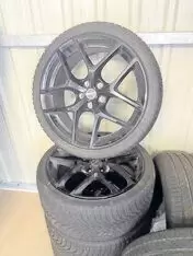 11253768_10_1 4 Winterreifen auf Felgen, 235/35R19 91W, einmal gefahren auf VW Golf GTI, Preis: 600€ VHB
