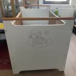 11253917_10_1 Verkaufe ein schönes und stabiles Baby-Gitterbett in der Größe 70 x 140 cm. Das Bett ist in einem sehr guten, gepflegten Zustand