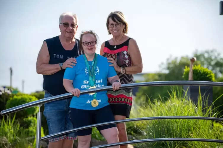 Special Olympics Teilnehmerin Janine Metz