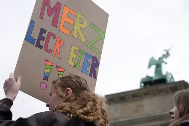 Schulstreik gegen Wehrpflicht - Berlin