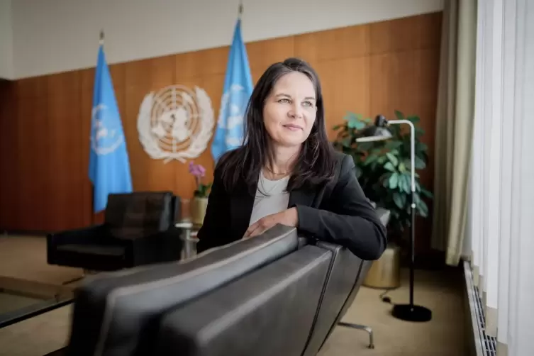 Annalena Baerbock bei der UN