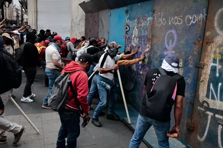 Lehrerproteste in Mexiko