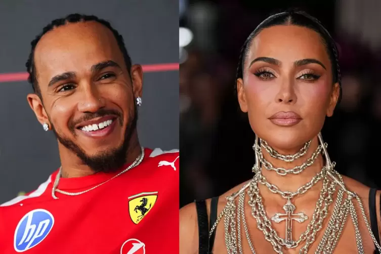 Kim Kardashian und Lewis Hamilton