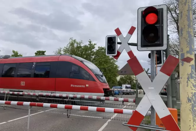 Schranke und Notschranke im Einsatz.