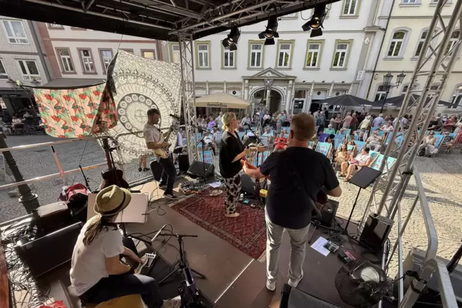 Sie sorgte letztes Jahr bei den »Lautrer Sommerabenden« für gute Stimmung: die Band MarTINA Extra 3.