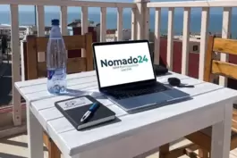 Schöne Aussichten – von dort arbeiten, wo man Urlaub macht, wie hier in Marokko: Das soll „Nomado24“ ermöglichen. 