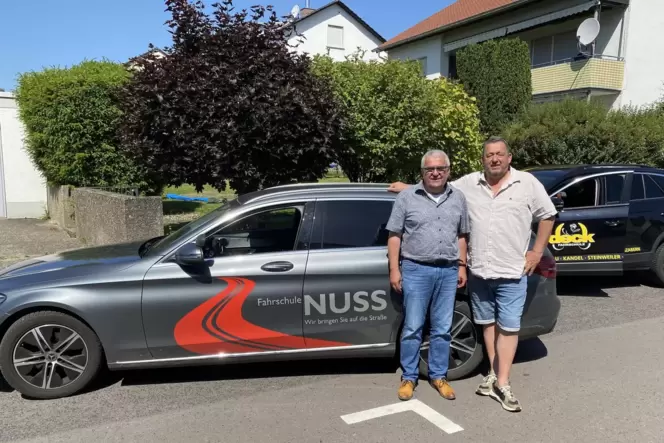 Hubert Nuss (links) und Andreas Deck kennen sich schon lange.