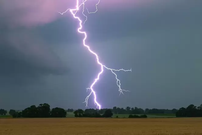 Am Donnerstag sind Gewitter möglich.