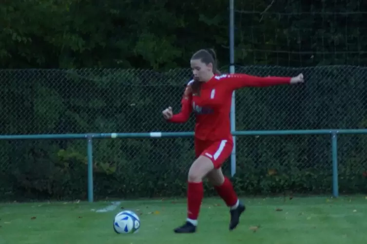 Jana Rasch im G&ouml;cklinger Trikot. 