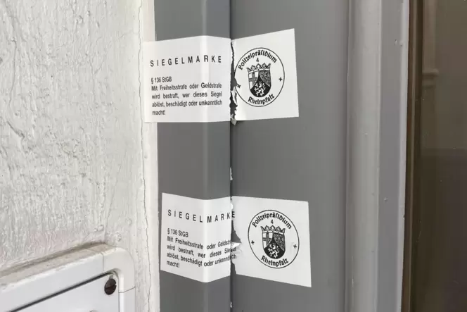 War zeitweise versiegelt: Brandhaus in der Großen Sämergasse.