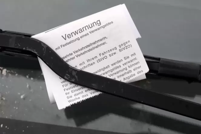 Strafe für Falschparkerin: Bitte um Kulanz nicht erfüllt.