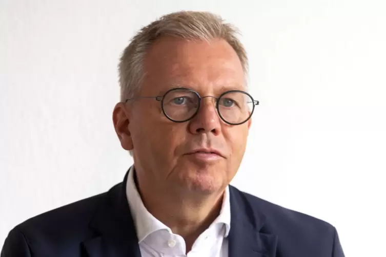 LVU-Pr&auml;sidernt Johannes Heger