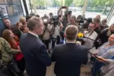 Alexander Schweitzer (links) und Gordon Schnieder (rechts) sehen die Debatte um die Lotto-Personalie vor allem als Folge missglü