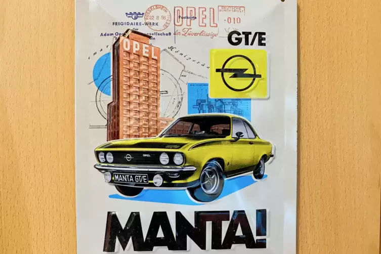 Kultauto aus der Opel-Schmiede: der Manta. 