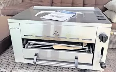Ambiano, sehr selten benutzt, mit Gasschlauch und Zubehör, VHS 70€