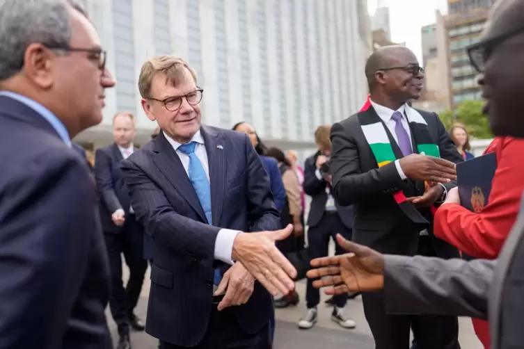 Au&szlig;enminister Wadephul  bei der UN