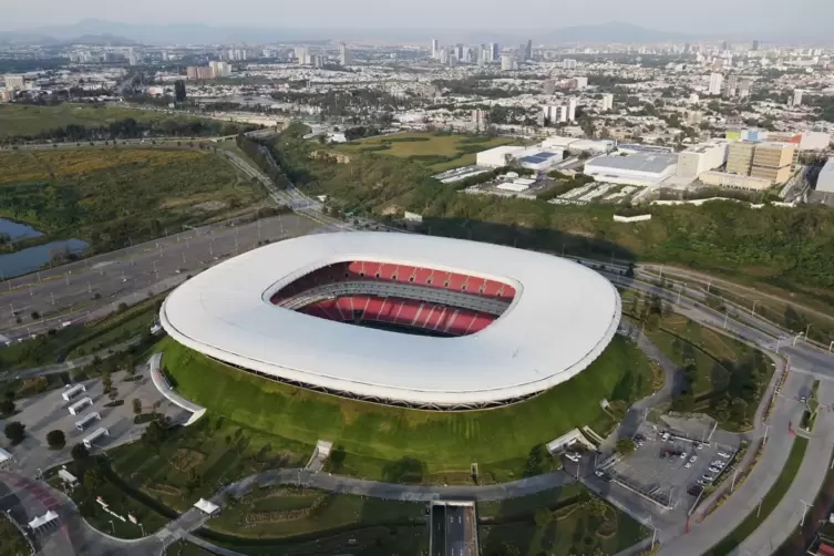Das Akron-Stadion in Zapopan
