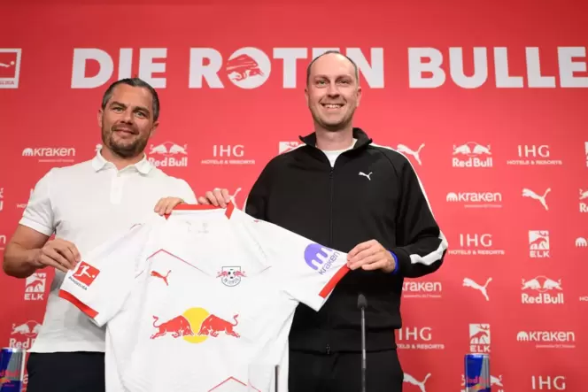 Ole Werner (r) und Marcel Schäfer (l)