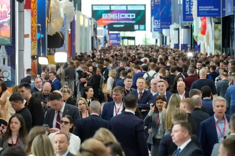Internationales Wirtschaftsforum in St. Petersburg (SPIEF)