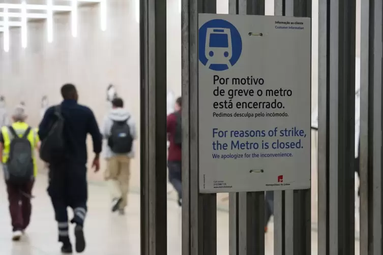 Generalstreik in Portugal