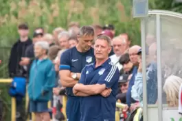 Volker Brecht beim Spiel des SVB gegen die SG Meisenheim. 