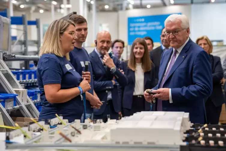 Bundespr&auml;sident Steinmeier besucht das Saarland