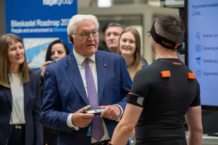 Bundespr&auml;sident Steinmeier besucht das Saarland