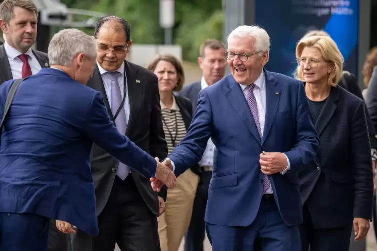 Bundespr&auml;sident Steinmeier besucht das Saarland